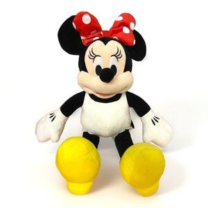 Build A Bear‎ Disney Minnie Mouse Plush Stuffed Red Bow 2016 Shoes BAB